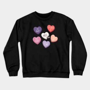 Anti Love Pills Anti Valentines Day Love Sucks Crewneck Sweatshirt